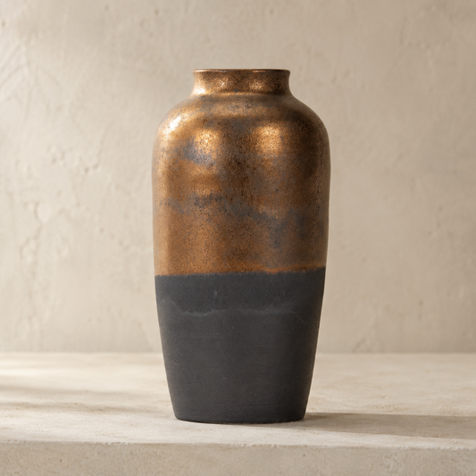 Bronze Shadow Medium Vase