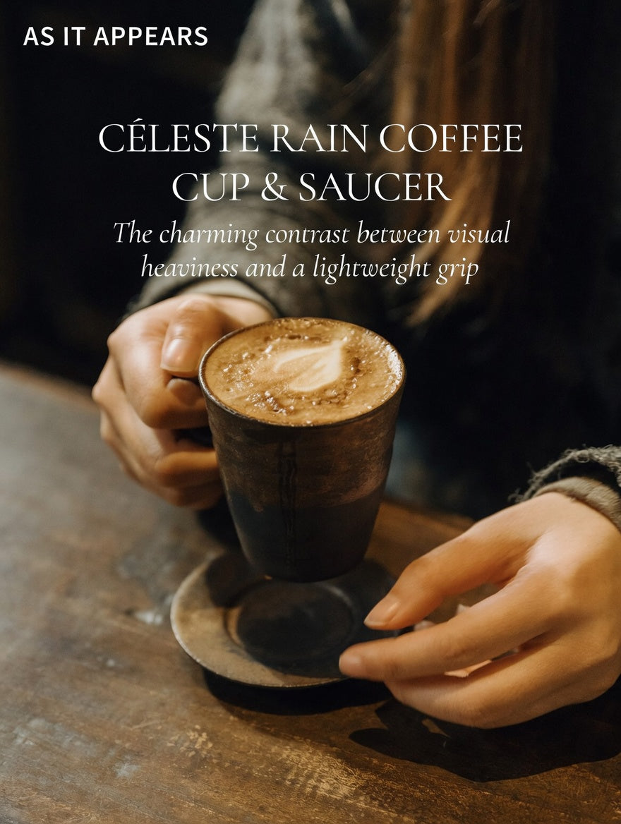 Seeing the Ordinary – Heaven’s Rain Fruit Coffee Cup & Saucer Set